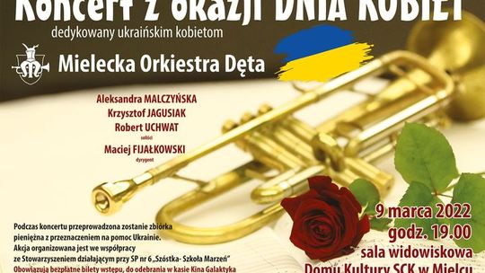 Koncert Mieleckiej Orkiestry Dętej z okazji DNIA KOBIET