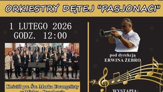 Koncert Orkiestry Dętej "Pasjonaci" już w niedzielę