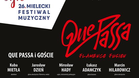 Koncert "QUE PASSA & GOŚCIE" | 26. Mielecki Festiwal Muzyczny