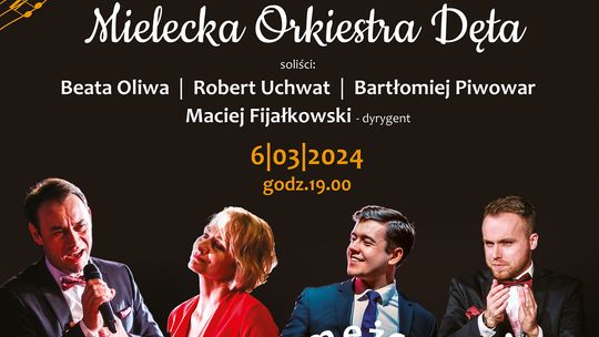 Koncert w wykonaniu Mieleckiej Orkiestry Dętej z okazji Dnia Kobiet
