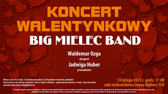 Koncert walentynkowy Big Mielec Band
