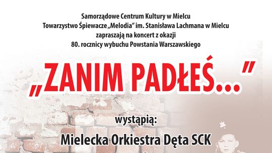 Koncert z okazji rocznicy 80. rocznicy Powstania Warszawskiego