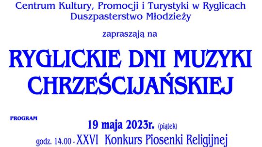 Konkurs piosenki religijnej "Chrześcijaninem być"