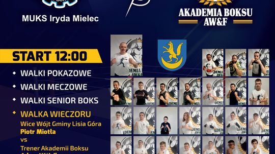 Mecz bokserski o Puchar Wójta Gminy Lisia Góra