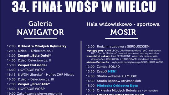 Mielec już dzisiaj rozpoczyna WOŚP