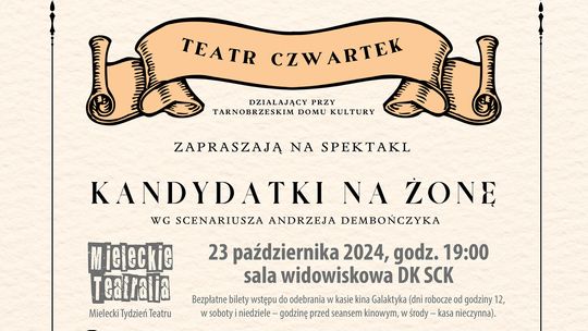 Mieleckie teatralia - Kandydatki na żonę