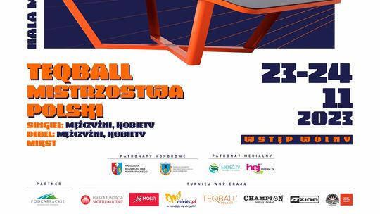Najlepsi zawodnicy Teqball z Polski zagrają w Mielcu