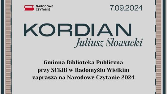 Narodowe czytanie w Radomyślu Wielkim