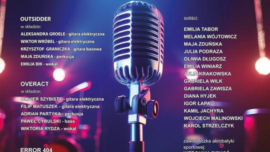 „Nasza scena, nasz głos” – młodzieżowy koncert na dobry początek roku szkolnego