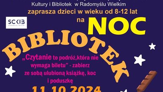 Noc Bibliotek w Radomyślu Wielkim