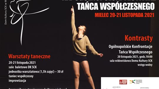 Ogólnopolski Festiwal Tańca Współczesnego. Taneczny festiwal już po raz 14