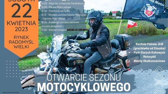 Otwarcie sezonu motocyklowego 2023 w Radomyślu Wielkim