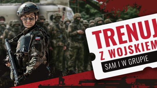 Projekt bezpłatnych szkoleń wojskowych w całej Polsce - „Trenuj z wojskiem – sam i w grupie”