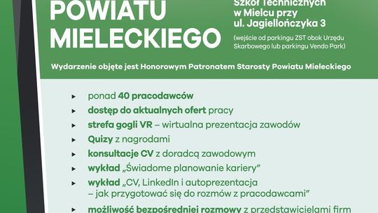 Targi Pracy Powiatu Mieleckiego już w kwietniu