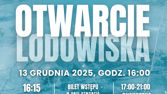 W Mielcu rusza całkowicie nowe lodowisko! Otwarcie już w sobotę
