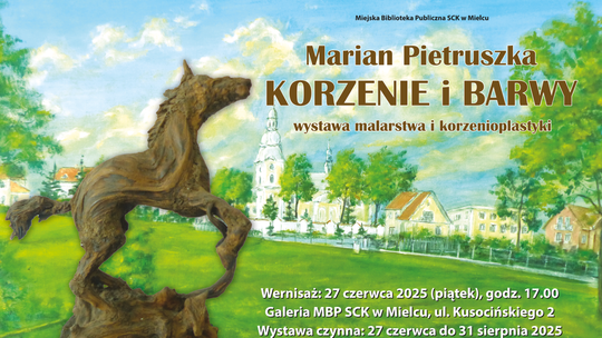 Wernisaż wystawy malarstwa i korzenioplastyki Mariana Pietruszk