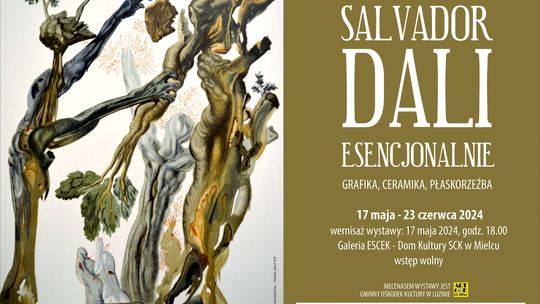 Wernisaż wystawy rysunków Salvadora Dali