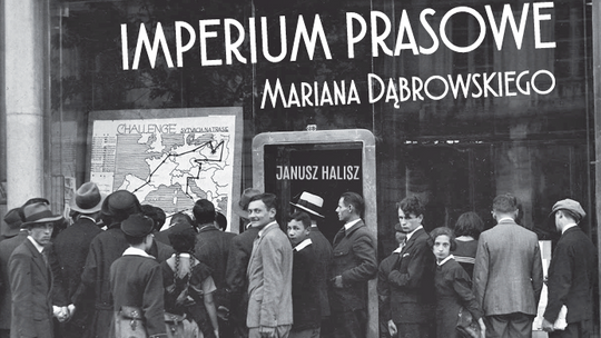 Wystawa "Imperium prasowe Mariana Dąbrowskiego" w "Jadernówce