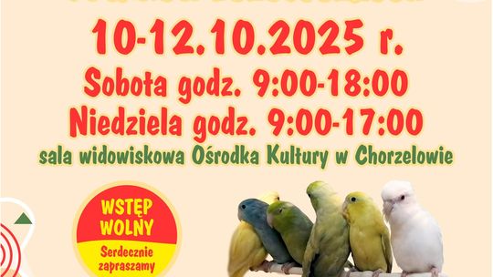XXVIII Mistrzostwa Mieleckiego Stowarzyszenia Hodowców Kanarków i Ptaków Egzotycznych w Chorzelowie