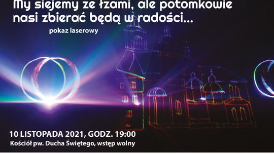 Zapraszamy na laserowy show o historii Polski