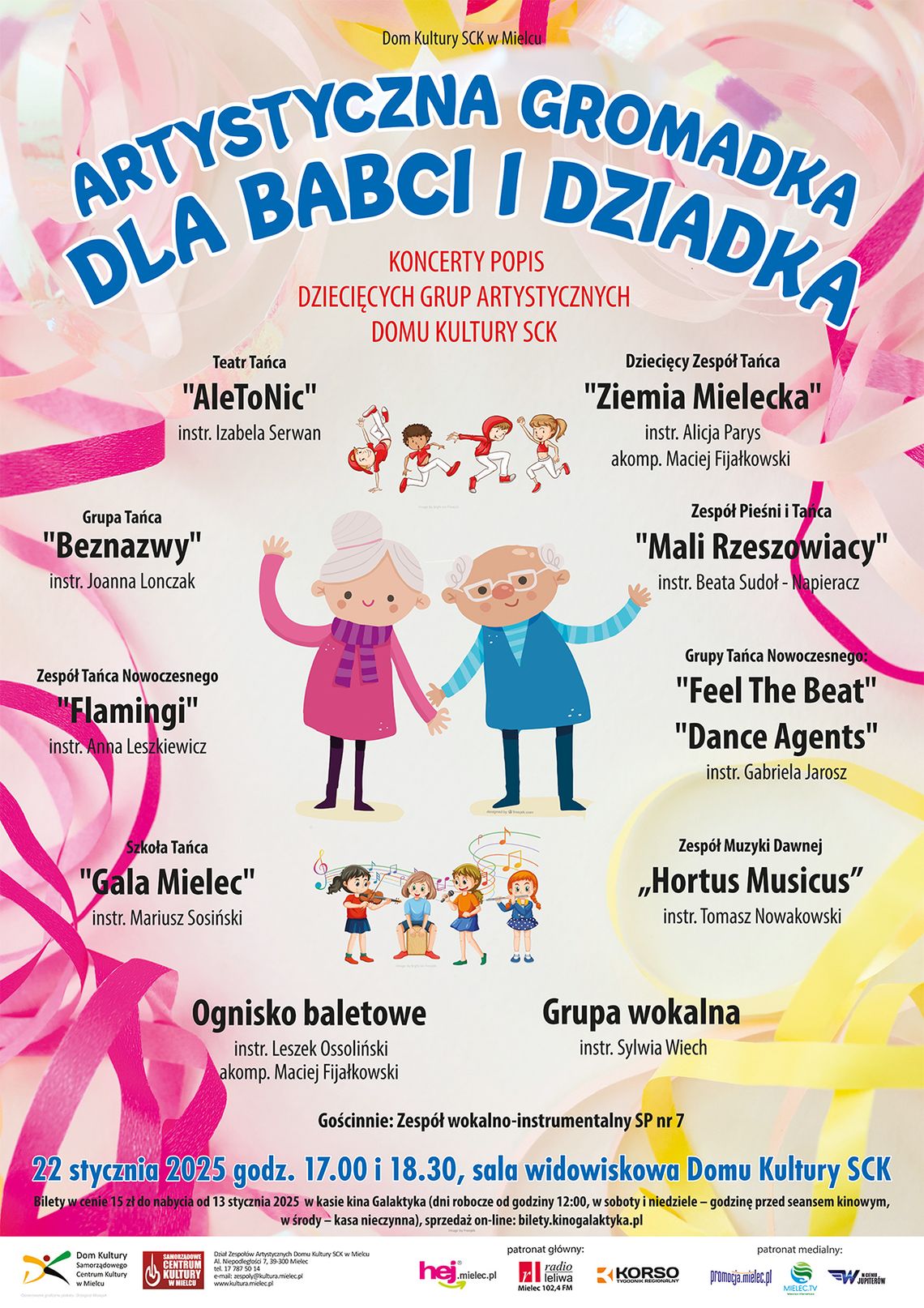 "Artystyczna gromadka dla babci i dziadka" "Artystyczna gromadka dla babci i dziadka"