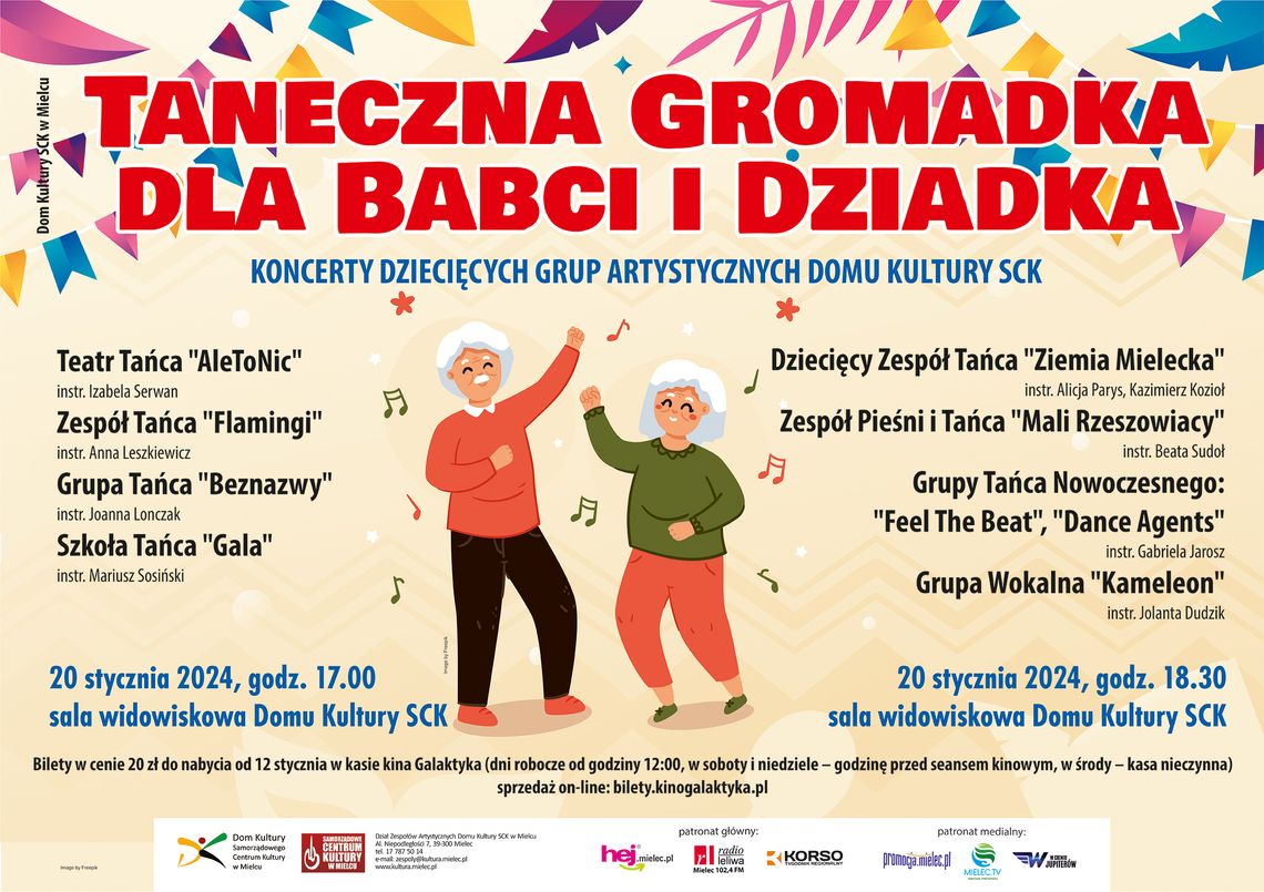 Artystyczna Gromadka dla Babci i Dziadka - koncerty dziecięcych grup artystycznych Artystyczna Gromadka dla Babci i Dziadka - koncerty dziecięcych grup artystycznych