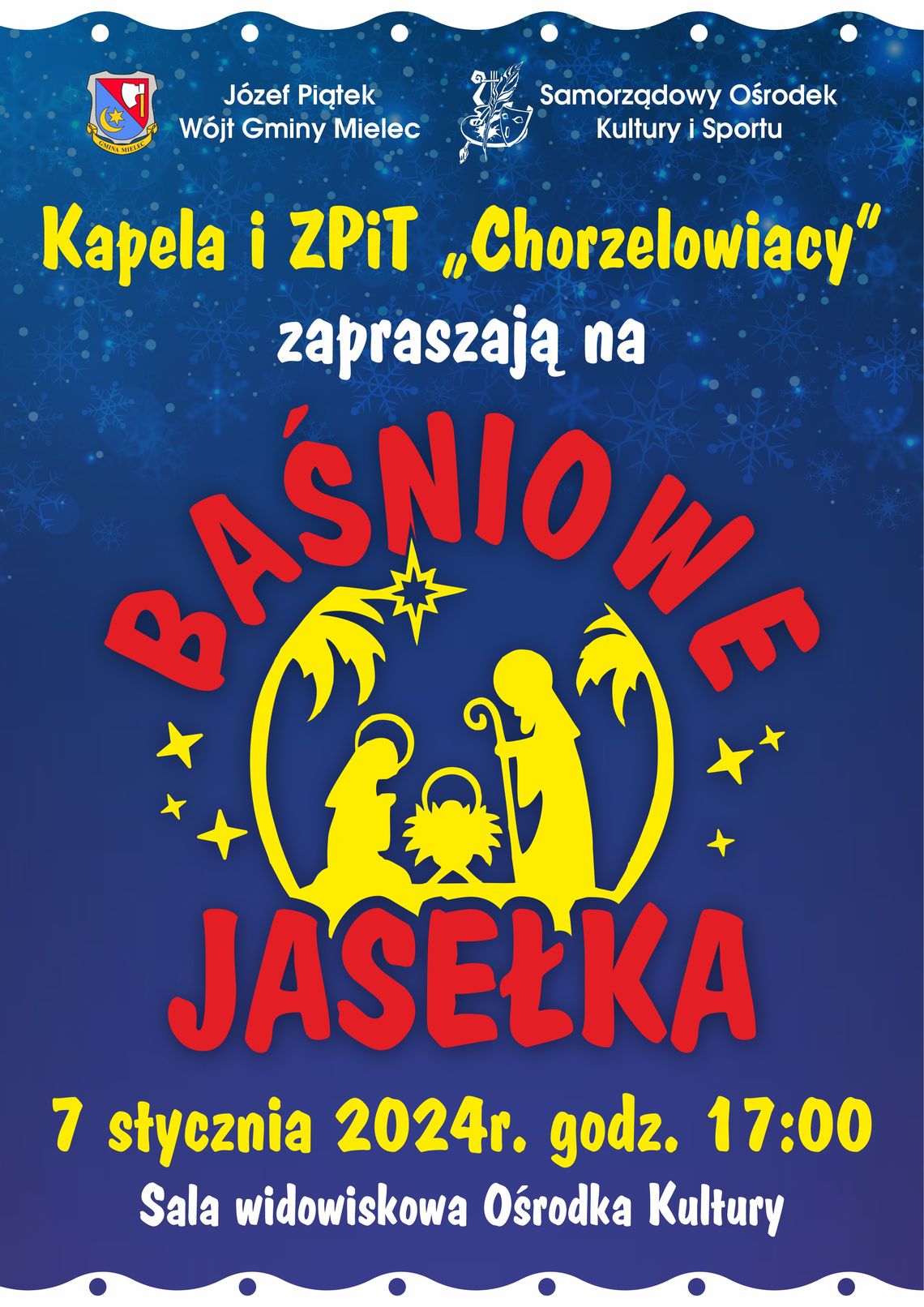 Baśniowe Jasełka w Chorzelowie [ZAPOWIEDŹ]