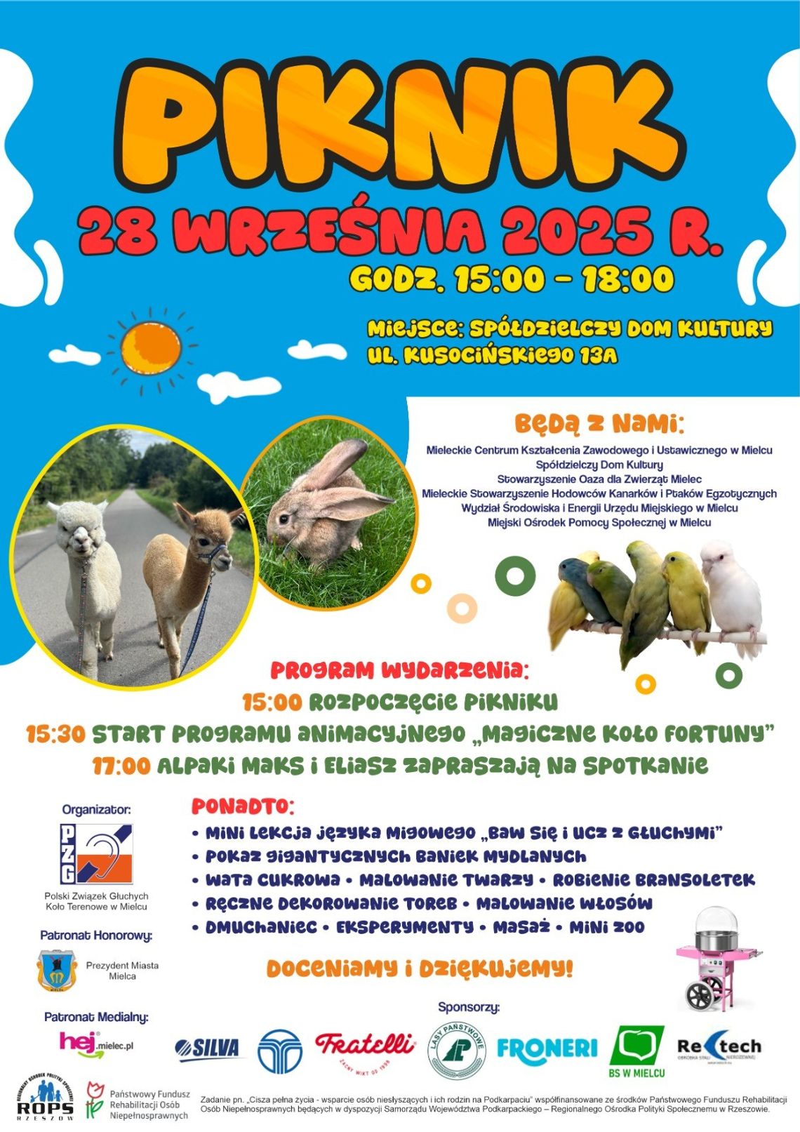 „Cisza pełna życia – wsparcie osób niesłyszących i ich rodzin na Podkarpaciu” już w niedzielę