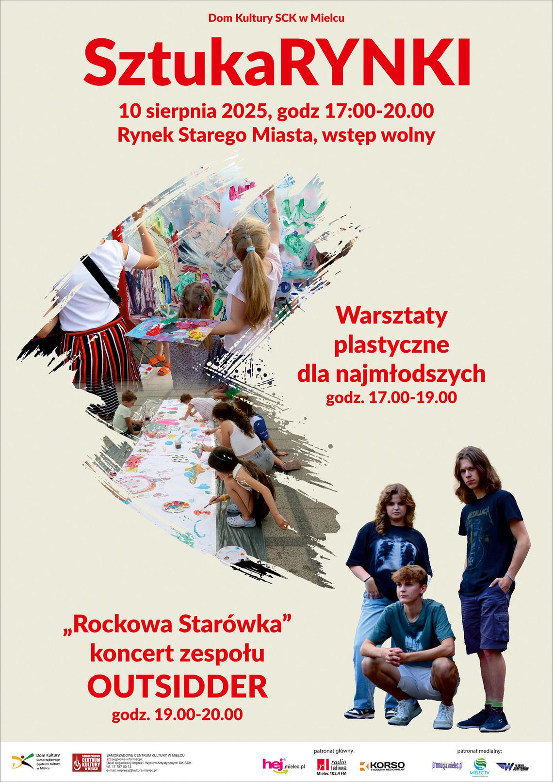 Dom Kultury SCK zaprasza na kolejną odsłonę „SztukaRYNEK” Dom Kultury SCK zaprasza na kolejną odsłonę „SztukaRYNEK”