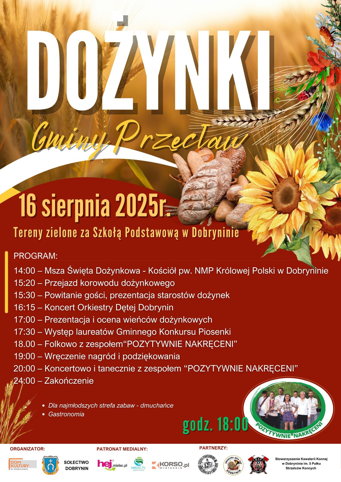 Dożynki Gminne w Dobryninie