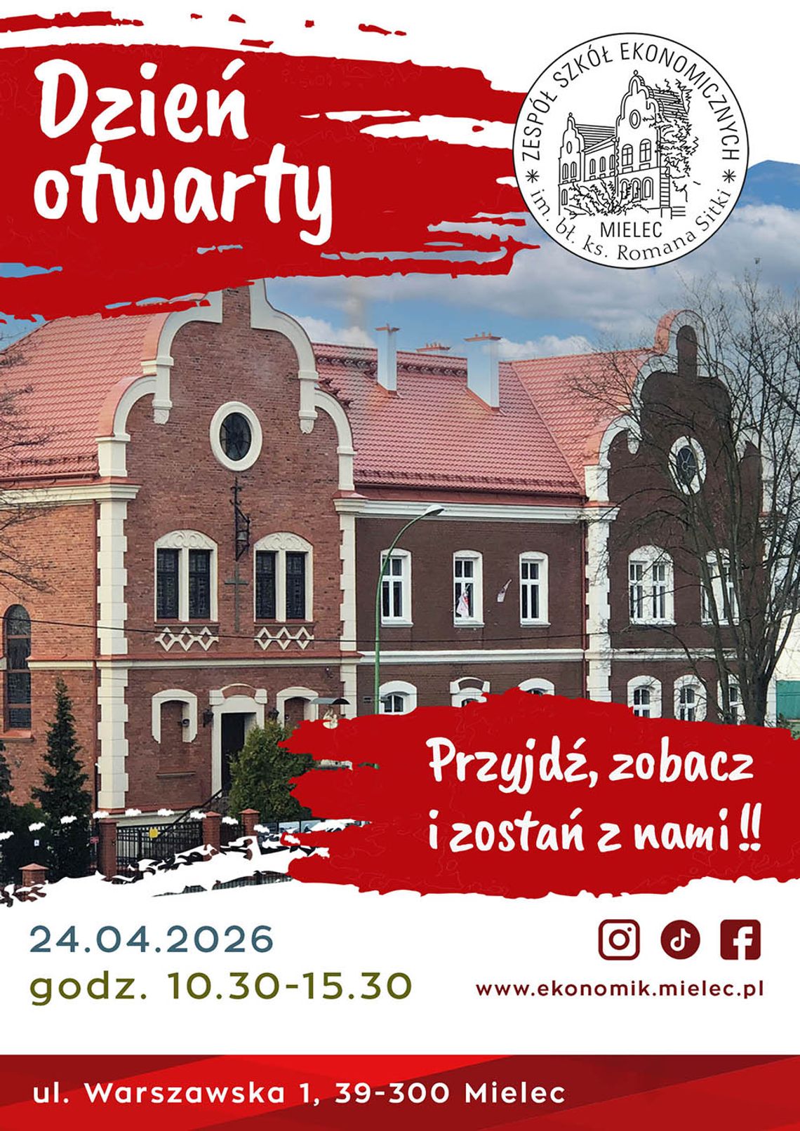 Dzień Otwarty w Ekonomiku w  Mielcu