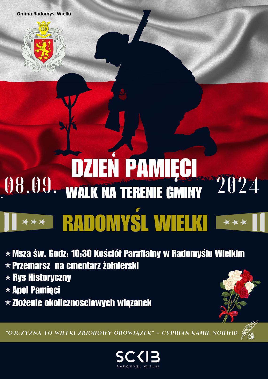 "Dzień Pamięci Walk na terenie Gminy Radomyśl Wielki"