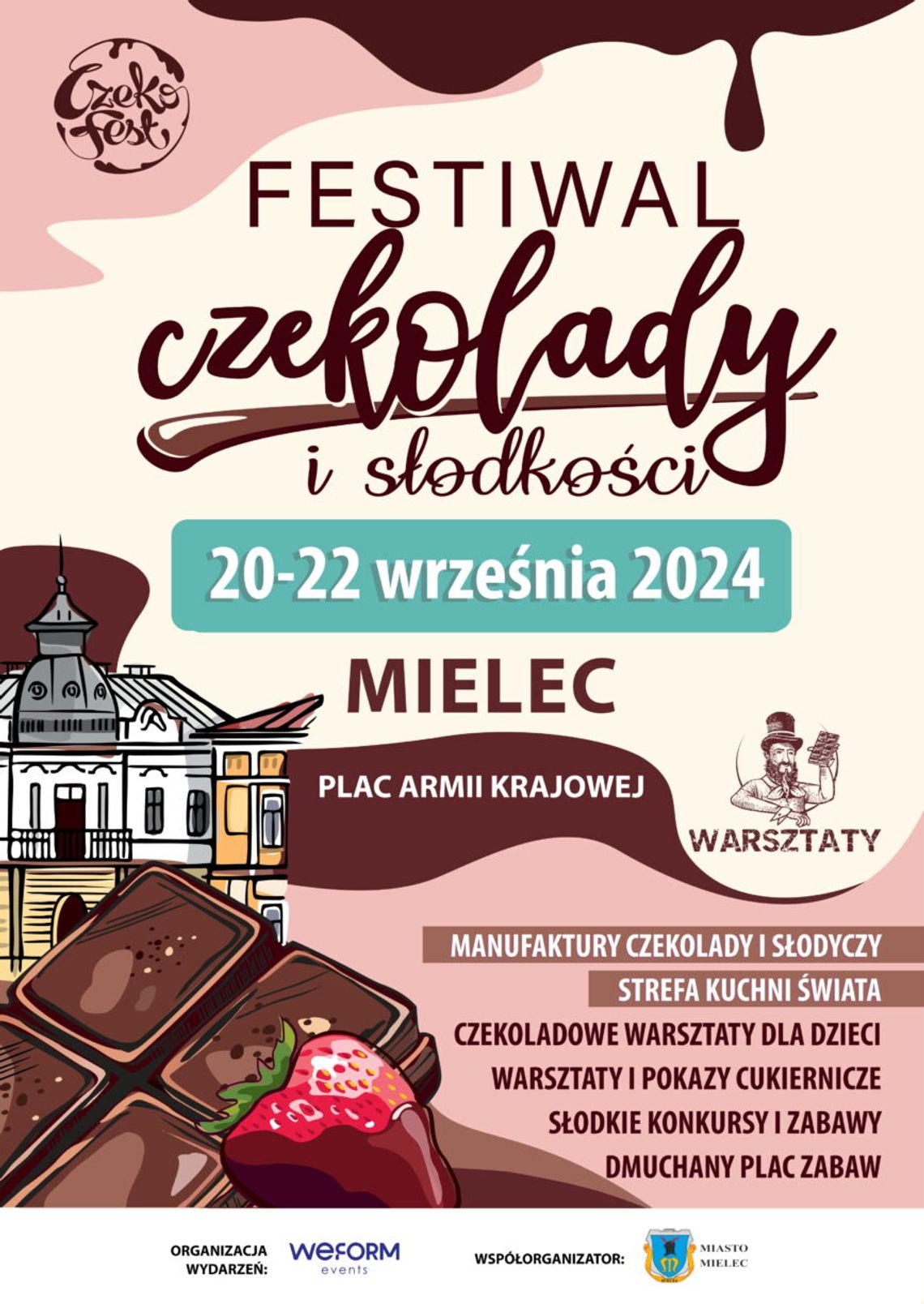 Festiwal Czekolady i Słodkości po raz pierwszy w Mielcu!