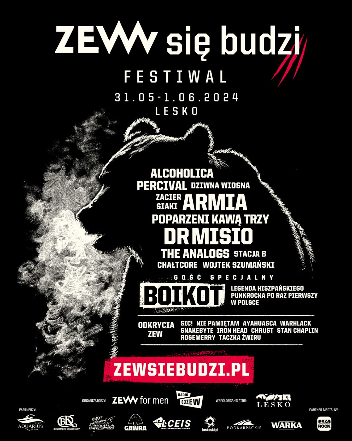 Festiwal ZEW się budzi 2024: Odliczanie rozpoczęte, tylko 50 dni do startu w Lesku!