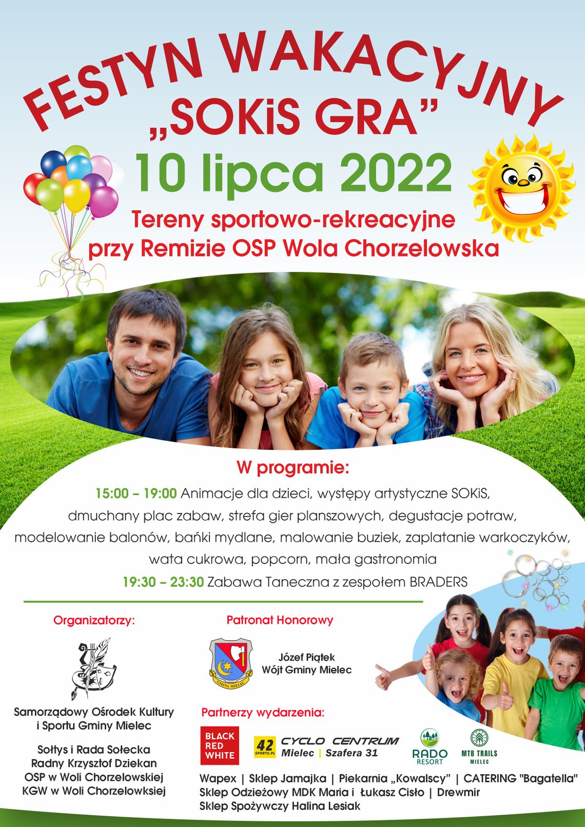Festyn Wakacyjny w Woli Chorzelowskiej Festyn Wakacyjny w Woli Chorzelowskiej