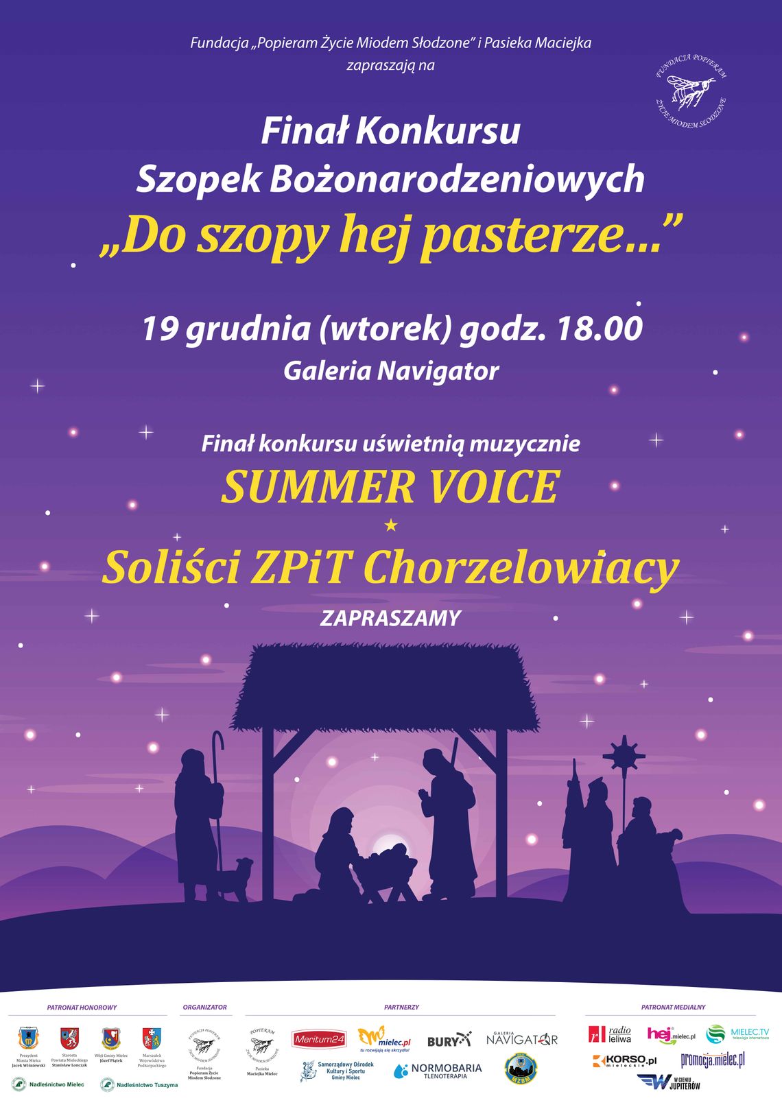 Finał Konkursu Szopek Bożonarodzeniowych "Do szopy hej pasterze..." Finał Konkursu Szopek Bożonarodzeniowych "Do szopy hej pasterze..."