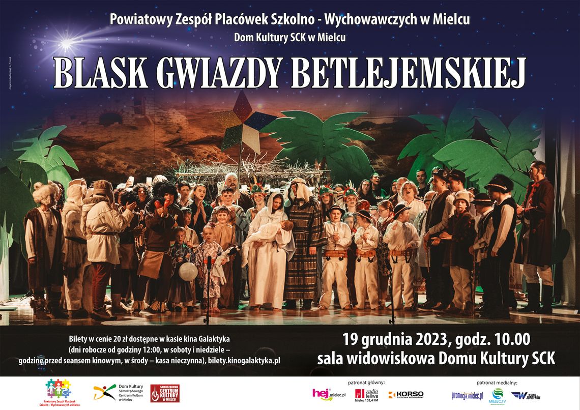 Widowisko jasełkowe „Blask gwiazdy betlejemskiej” Widowisko jasełkowe „Blask gwiazdy betlejemskiej”