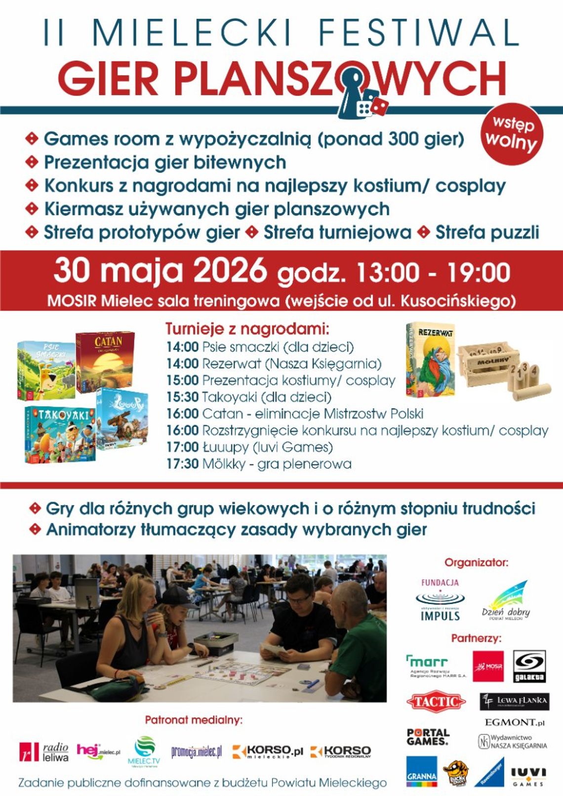 II Mielecki Festiwal Gier Planszowych II Mielecki Festiwal Gier Planszowych