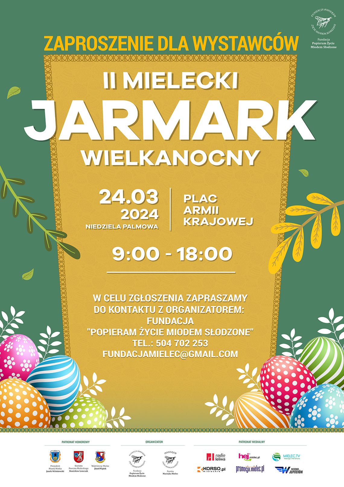 II Mielecki Jarmark Wielkanocny na Placu AK