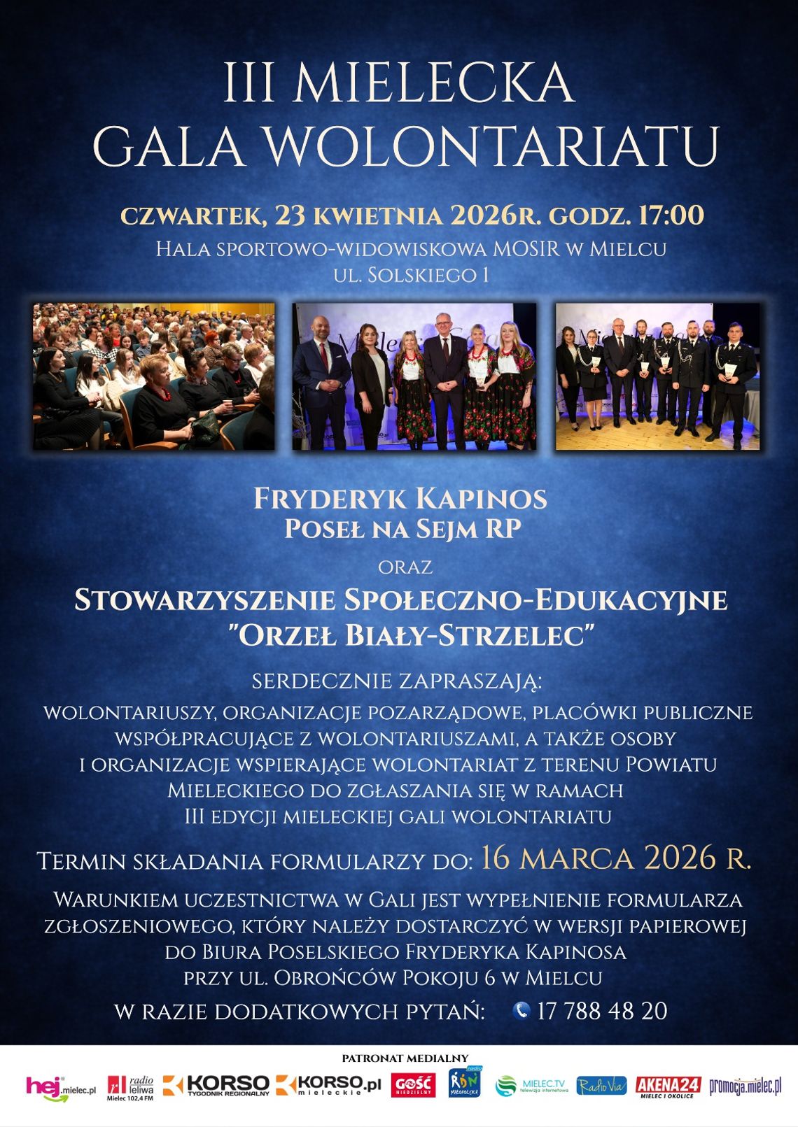 III Mielecka Gala Wolontariatu