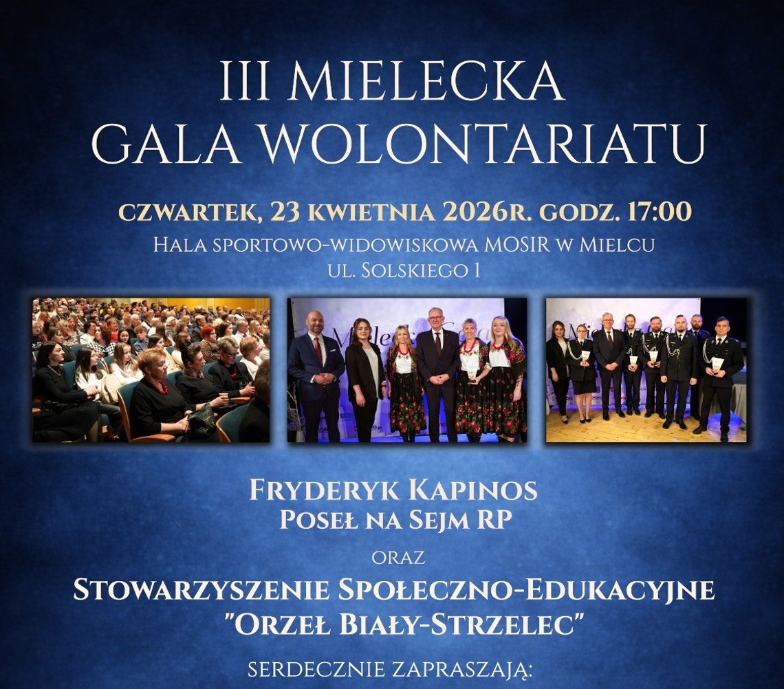 III Mielecka Gala Wolontariatu