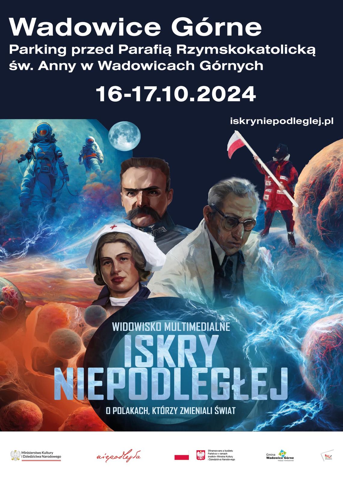 Iskry Niepodległości w Wadowicach Górnych