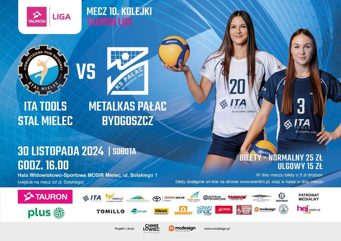 ITA TOOLS STAL MIELEC – METALKAS PAŁAC BYDGOSZCZ [ZAPOWIEDŹ]