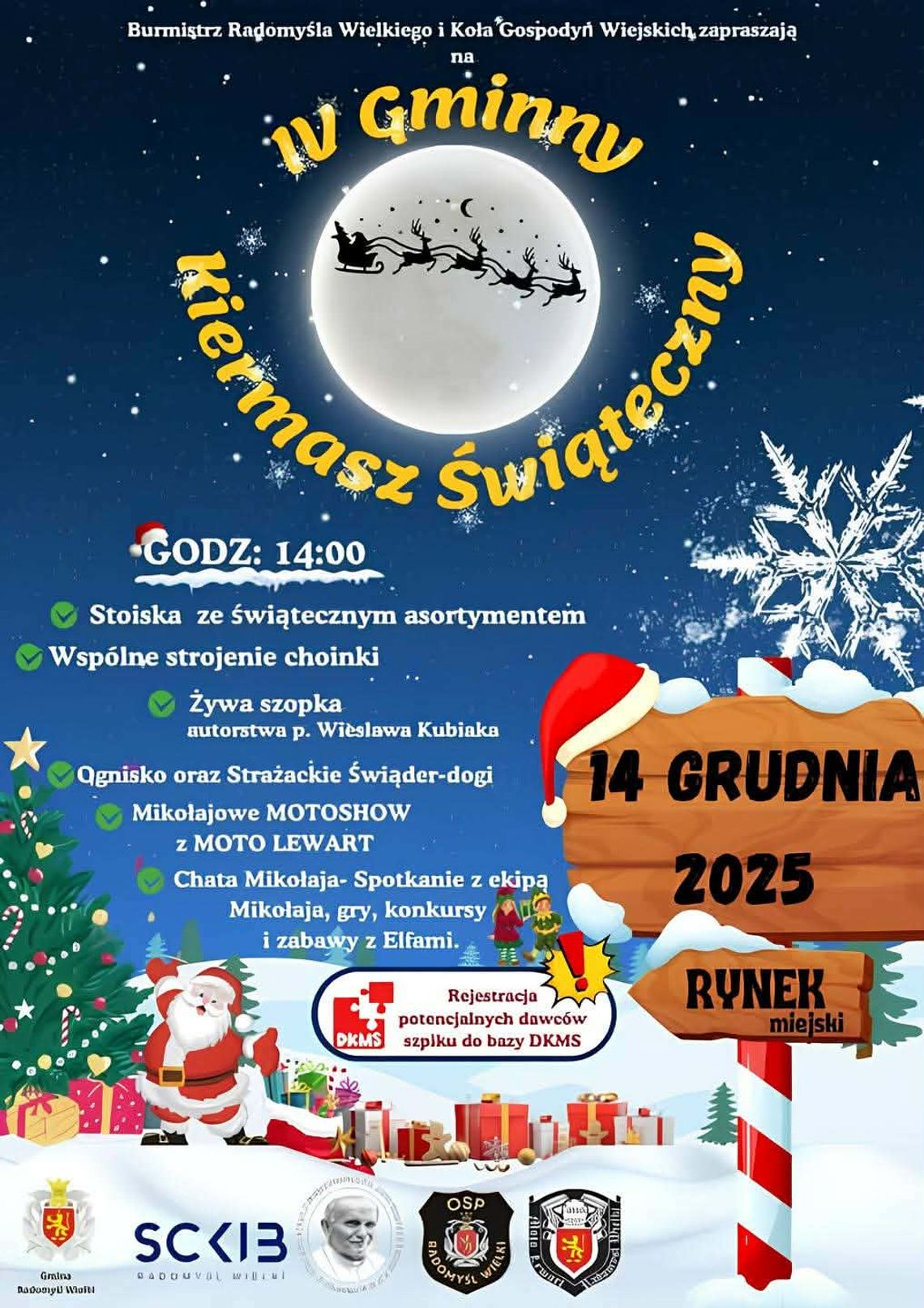 IV Gminny Kiermasz Świąteczny w Radomyślu Wielkim IV Gminny Kiermasz Świąteczny w Radomyślu Wielkim