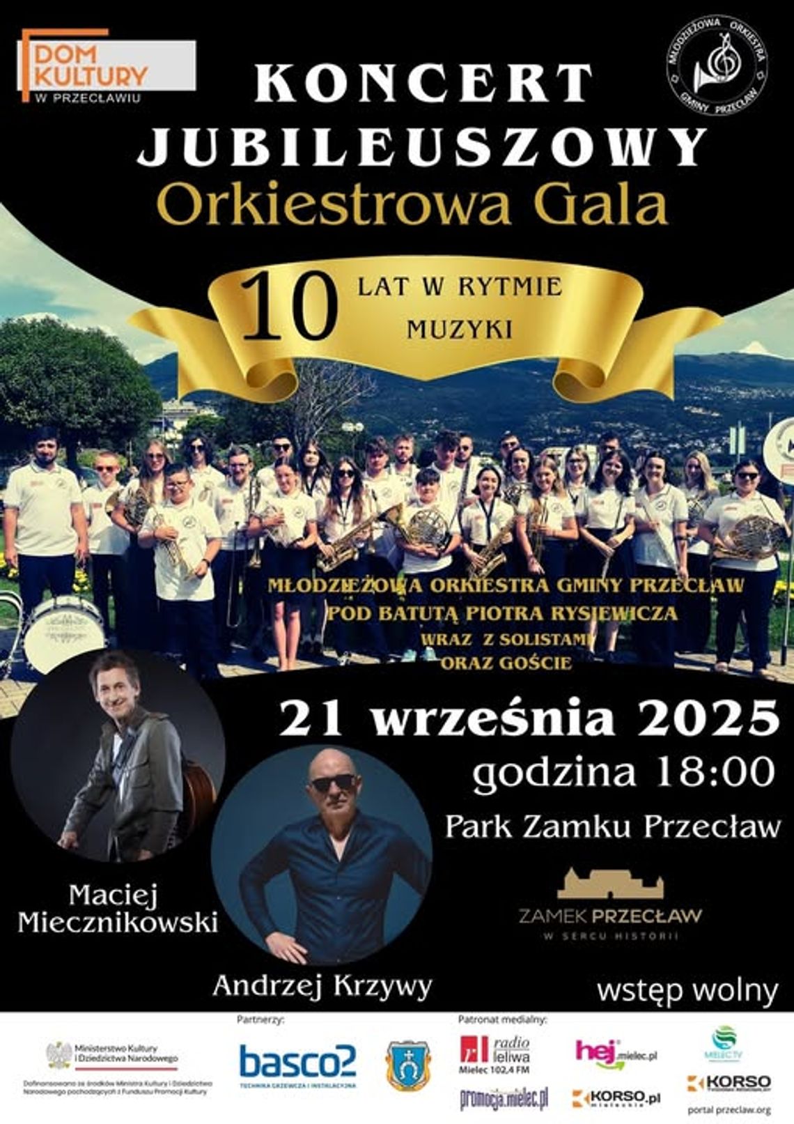 Jubileuszowy Koncert Młodzieżowej Orkiestry Gminy Przecław