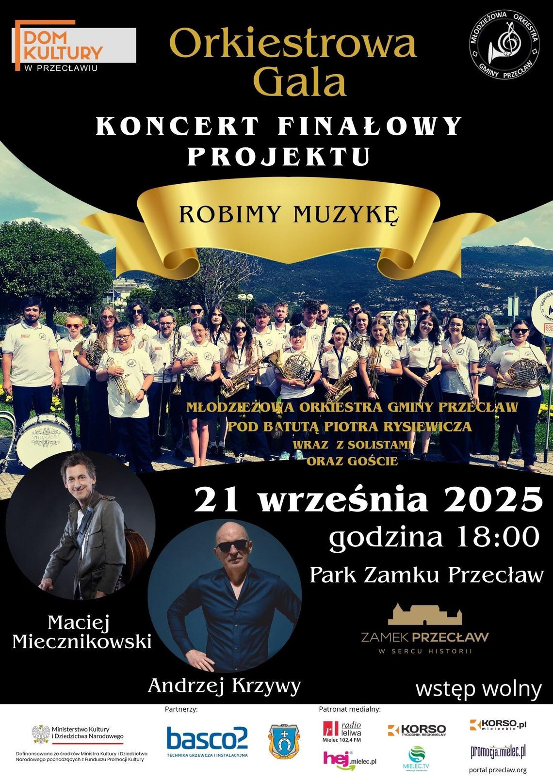 Jubileuszowy Koncert Młodzieżowej Orkiestry Gminy Przecław