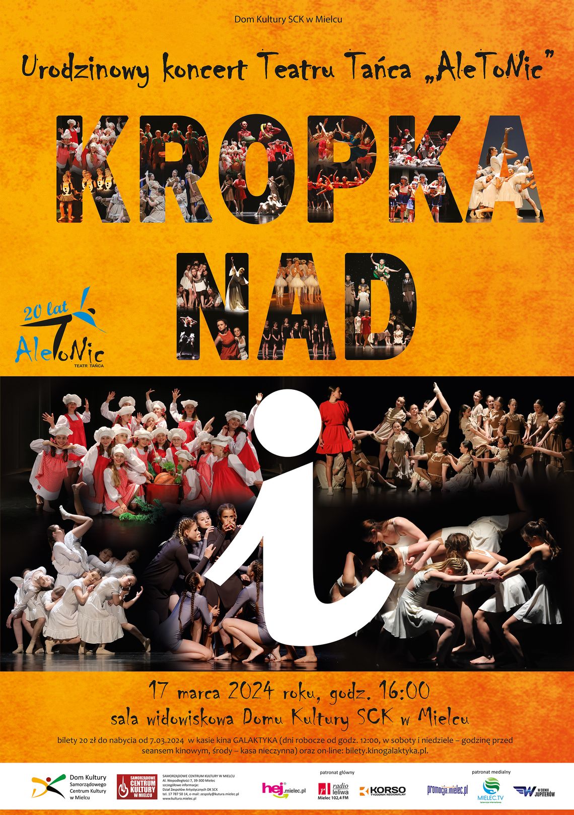 Jubileuszowy koncert Teatru Tańca "AleToNic"