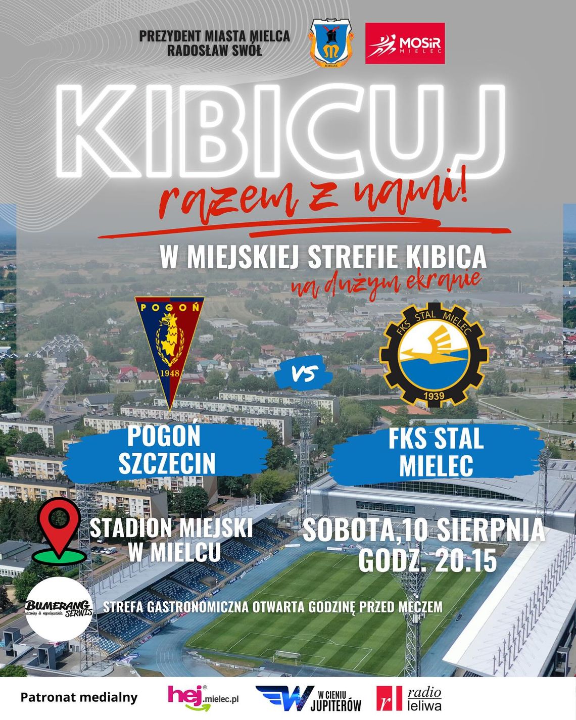 Kibicuj razem z nami! Miejska strefa kibica Kibicuj razem z nami! Miejska strefa kibica