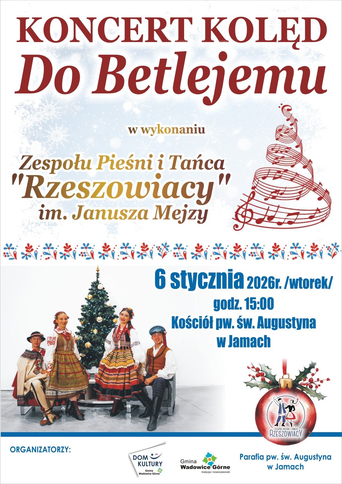 Koncert kolęd Zespołu Pieśni i Tańca " Rzeszowiacy"