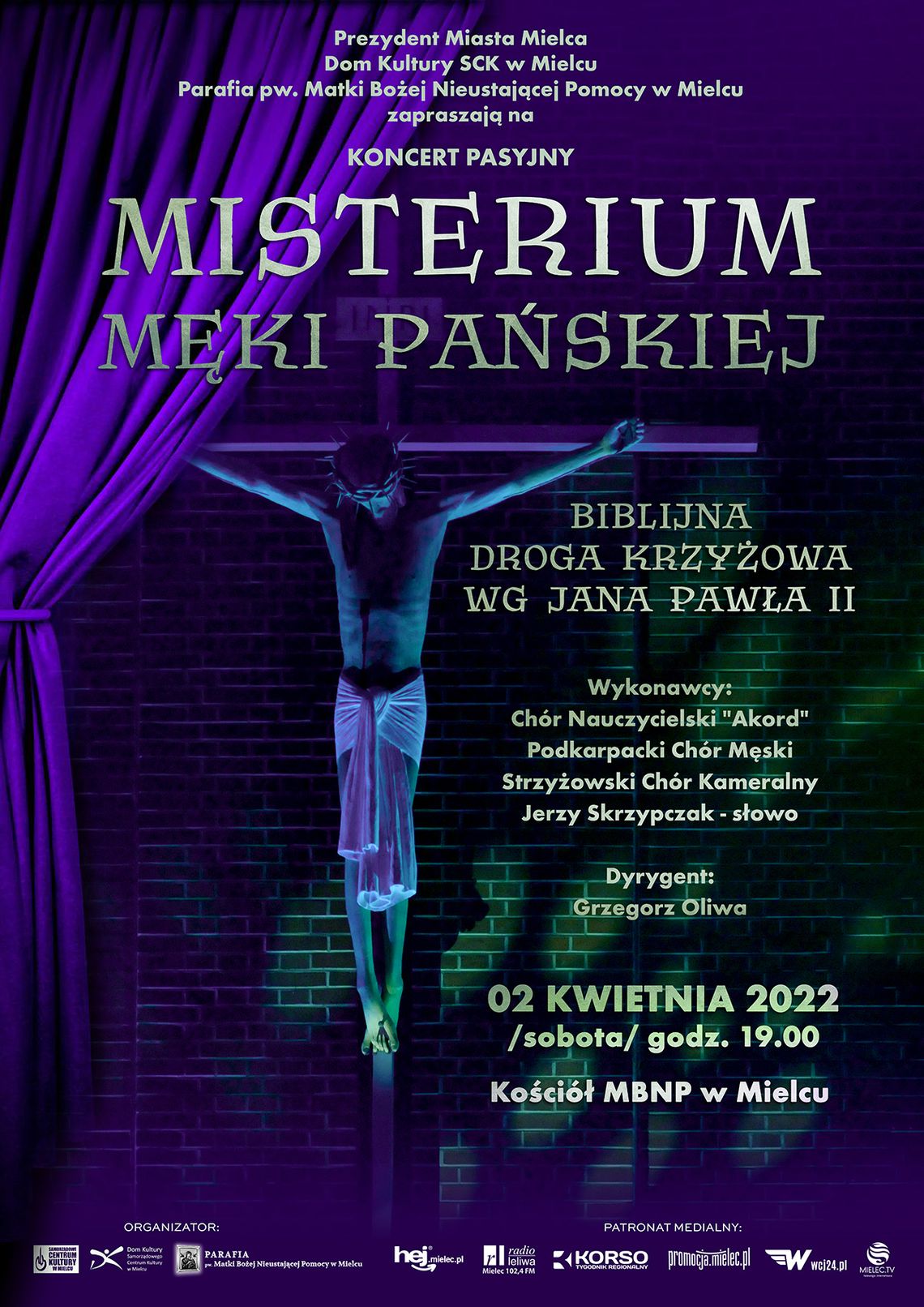 Koncert „Misterium Męki Pańskiej” Koncert „Misterium Męki Pańskiej”